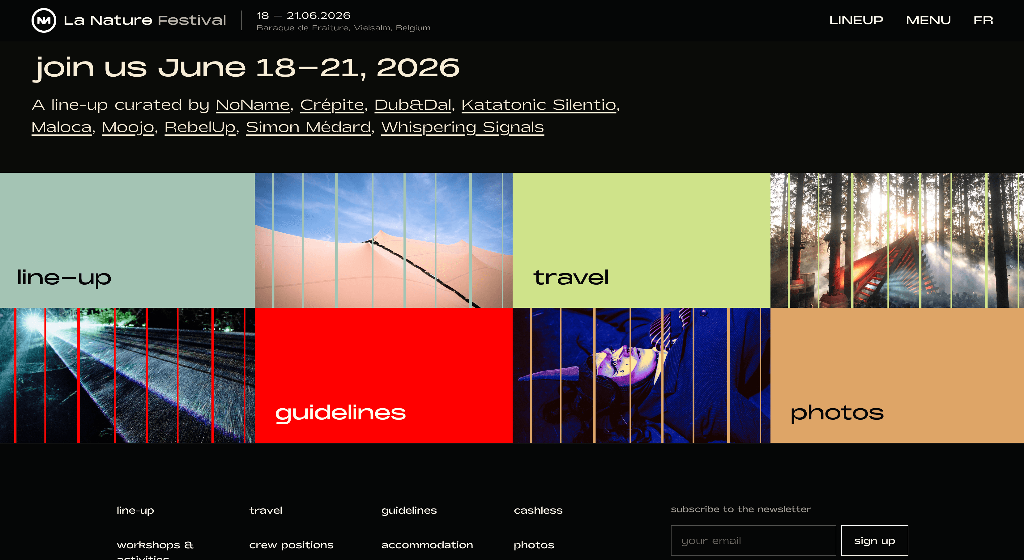 La Nature — a festival experience built on curiosity, not a line-up — screenshot 2