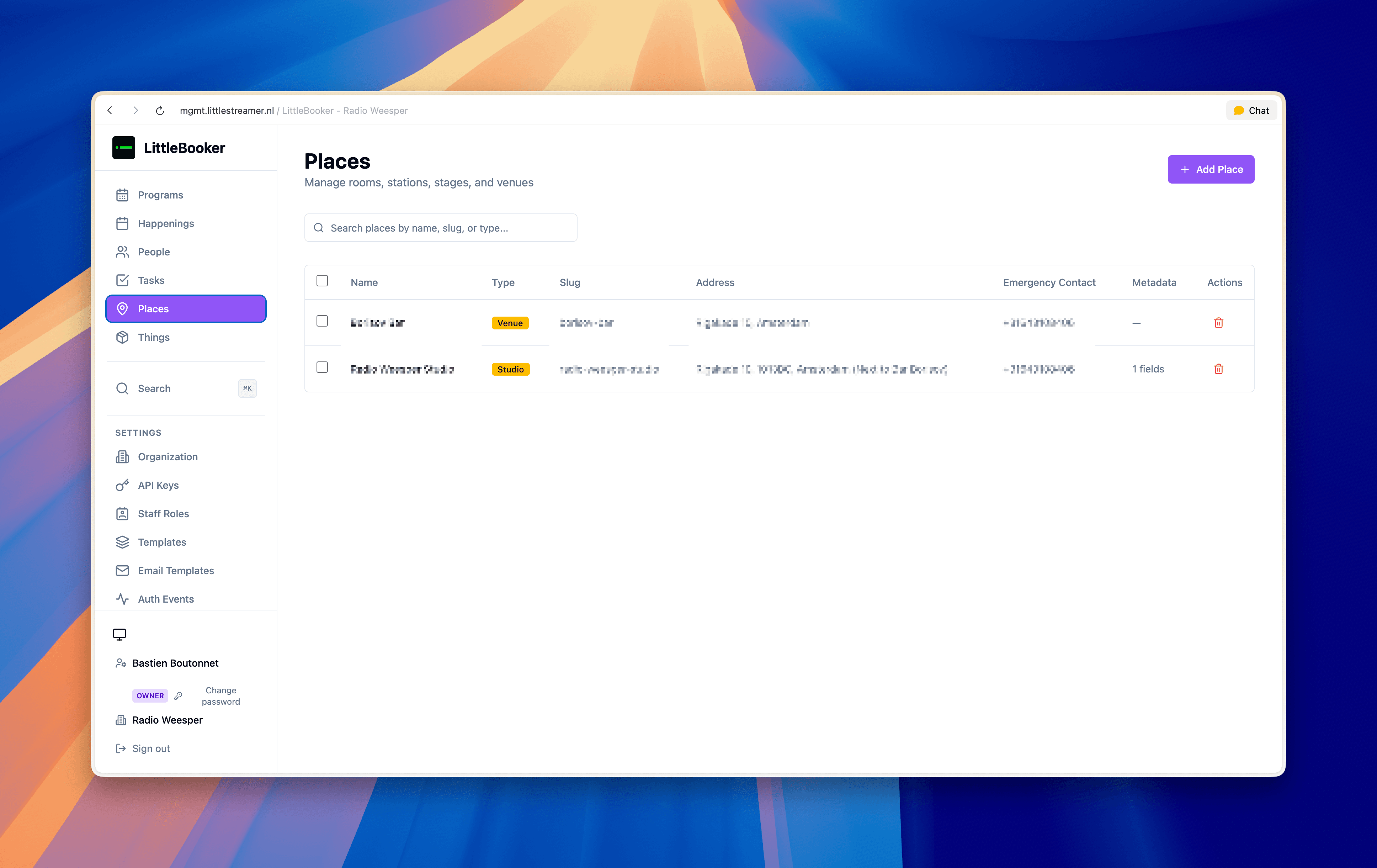 LittleBooker— booking, programming & production for events — screenshot 3